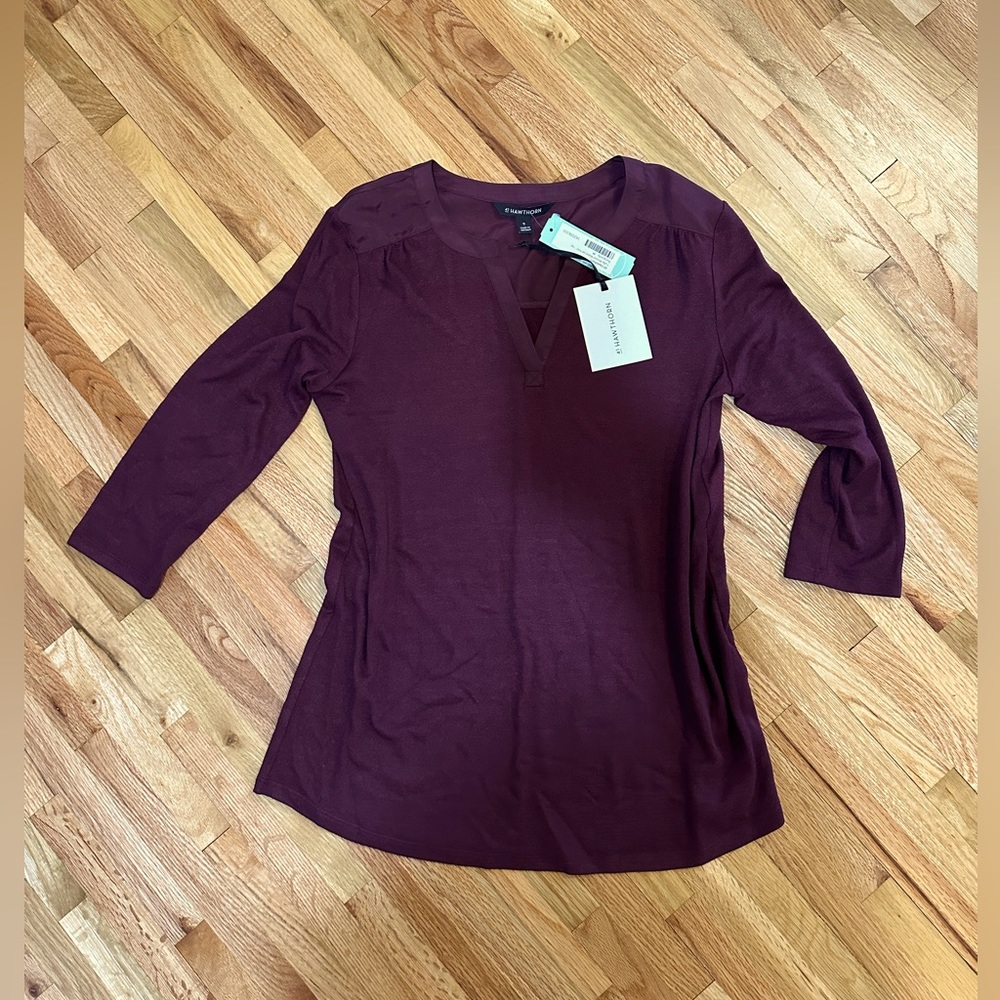 41 Hawthorn Mixed Media Blouse